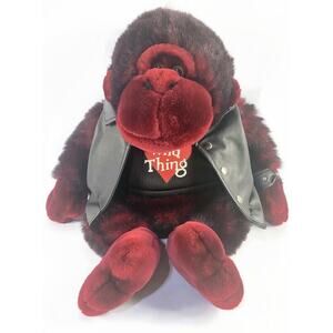 Ape Wild Thing Biker Motorcycle Plush Stuffed Animal Gorilla 20" by Dan Dee